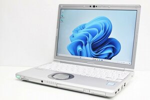 1円スタート ノートパソコン Windows11 Panasonic レッツノート CF-SV7 DVDマルチ 第8世代 Core i5 SSD256GB メモリ8GB Windows10 カメラ