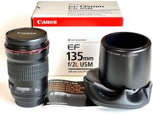 Canon キャノン EF135mm F2L USM オマケ有 【美品】