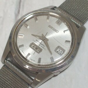 f002 Z1 セイコー SEIKO 6206-8130 メンズ腕時計 自動巻き 26石 DIASHOCK 自動巻き デイデイト ベルト社外 不動ジャンク ネコポス385円