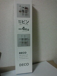 レック　ＤＥＣＯ　クロスラック　Ｈ-629　ホワイト　新品未使用