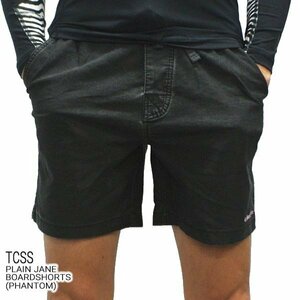 新品未使用 32インチ TCSS/The Critical Slide Society PLAIN JANE BOARDSHORT PHANTOM 水陸両用ハイブリッド 男性用水着_海パン/海パンツ