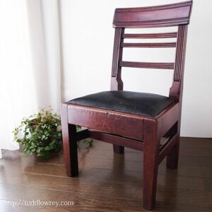 【ジョージアンの小さな奇跡】アンティーク イギリス 子供用 椅子 チャイルド チェア ◆Antique Georgian Mahogany Child Chair ◆