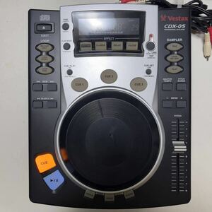 【完動品】Vestax CDX-05 DJ用CDプレーヤー　①