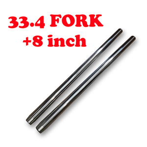 33.4mm フォーク インナーチューブ +8インチ ロング ロングフォーク 全長780ｍｍ 45953-71 +8” ハーレー