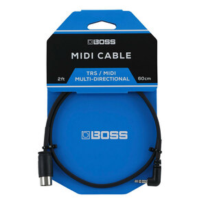 MIDIケーブル 0.6M TRS端子 BOSS BMIDI-2-35 MIDI Cable 3.5mm TRS/MIDI 60cm MIDI TRS 3.5mmステレオミニプラグ 60センチ