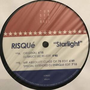 Risque - Starlight Edits / DJ Harvey バレアリック スローモーディスコ スペースディスコ