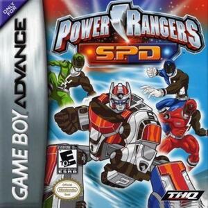 パワーレンジャー Power Rangers: S.P.D.●海外版GBAニンテンドーDS 任天堂 戦隊もの 　※日本のGBA/DSでも遊べます♪