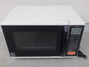 注目：TOSHIBA ★ 東芝 ER-YK3-W(アイボリ-ホワイト) 石窯オ-ブンレンジ 17L ★ 中古品