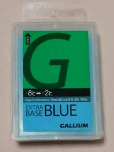 GALLIUM EXTRA BASE BLUE ガリウム ベースワックス スノーボード スキー スノボ ホットワックス -8℃～-2℃ 100g 下地ワックス