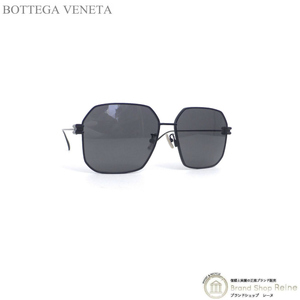 ボッテガ ヴェネタ （BOTTEGA VENETA） オーバーサイズ サングラス 628587 ブラック（新品）
