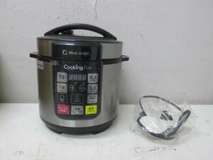 (92)♪ショップジャパン Cooking Pro クッキングプロ SC-30SA-J03 付属品欠品 電気圧力鍋 通電・動作確認済み
