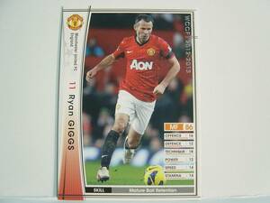 WCCF 2012-2013 EXTRA 白 ライアン・ギグス　Ryan Giggs 1973 Wales　Manchester United England 12-13 Extra Card