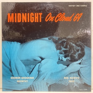 ■即決 George Shearing Red Norvo / Midnight on Cloud 69 31818 米オリジナル、赤Mono Rvg手書き ジョージ・シアリング