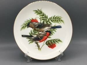 コールポート 鳥 飾り皿 絵皿 ②② ウェッジウッド に統合 *(795)