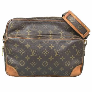 【1円～】ルイヴィトン Louis Vuitton バッグ ショルダーバッグ モノグラム ナイル M45244 AR0021 ブラウン レザー 中古