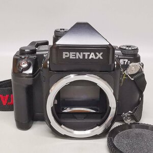 動作品 PENTAX ペンタックス 67II バケペン ロクナナ ボディ 中判フィルムカメラ Z5687