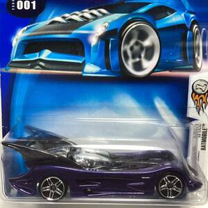 ☆ホットウィール☆ バットモービル　紫　ファーストエディション　Hot Wheels 