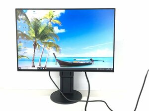 （使用時間：1493H）EIZO 24.1 型 液晶モニター FlexScan EV2456 輝度良い　2017年製　中古良品　（管：2E-M）　