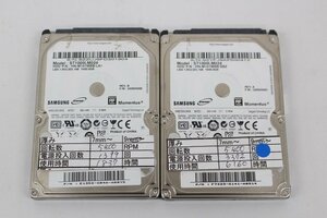 SAMSUNG ST1000LM024 1TB 2.5 HDD SATA 動作品 2個セット☆