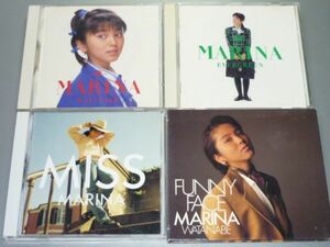 CD 渡辺満里奈 アルバム4枚セット MARINA/EVERGREEN/MISS/FUNNY FACE