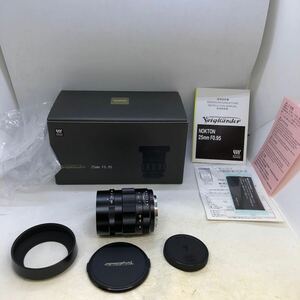 【未使用に近い 極上美品】フォクトレンダー Voigtlander NOKTON ノクトン 25mm F0.95 マイクロフォーサーズ レンズ ☆安心動作保証付き☆