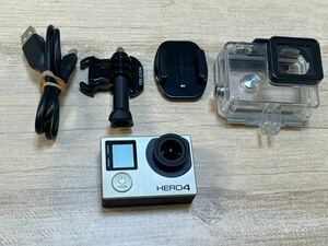 GoPro HERO4 BLACK ゴープロ CHDHX-401 ウェアラブルカメラ ビデオカメラ