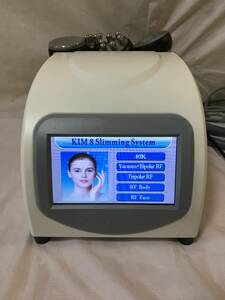 ○V343○動作確認済 40K 痩身 美顔 エステ機器 美容機器 KIM8 Slimming System RF機器 ボディ フェイシャル キャビテーション リフトアップ