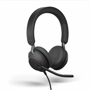 Jabra Evolve2 40 MS Stereo Microsoft Teams 認定両耳ヘッドセット USB-A 2年保証対応 国内認