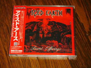 廃盤 未開封新品 ICED EARTH / BURNT OFFERINGS 国内盤 TECX-25842