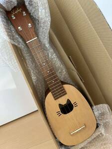 ZEPHYR SP-15-cat ソプラノウクレレ 国産ウクレレ ukulele