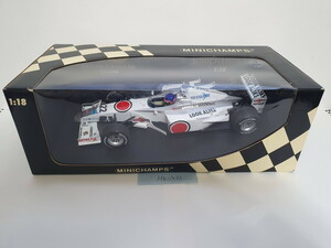 MINICHAMPS 1/18 BAR Honda 02 J. Vileneuve