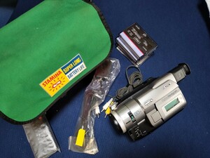 ビデオカメラ SONY ソニー DCR-TRV735 NTSC ハンディカム レトロカメラ 8mmビデオカメラ 中古品 ジャンク品 動作未確認