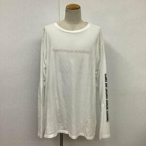 uniform experiment 4 ユニフォームエクスペリメント Tシャツ 長袖 UE-189078 T Shirt 白 / ホワイト / 10087782