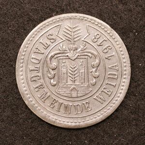 【金属製ノートゲルド】ドイツ 1910-20年台 緊急コイン【47】[E3497]　　