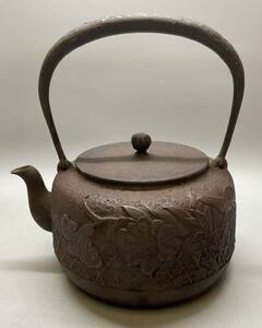 山川堂 金属工芸 銅瓶 煎茶道具 茶道具 時代物 やかん 