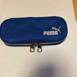 PUMA プーマ ペンケース 筆箱 ステーショナリー 青 事務用品 小学生 中学生 高校生 小学校 中学校 高校 塾 習い事 ブルー Blue