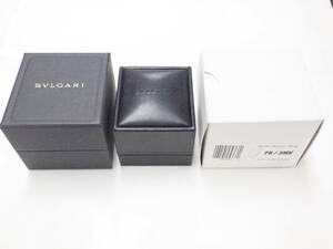 BVLGARI ブルガリ 純正 リングケース 箱ボックス　№1675