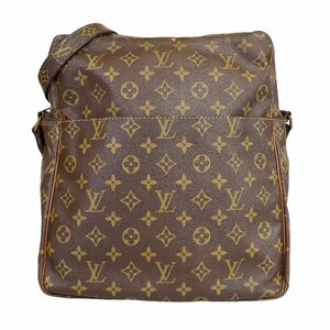 【1円～】ルイヴィトン Louis Vuitton バッグ ショルダーバッグ モノグラム ダヌーブGM 旧型 M45262 ブラウン レザー 中古　