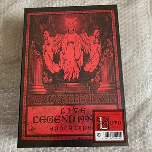 BABYMETAL「LIVE～LEGEND 1999&1997 APOCALYPSE - BABYMETAL APOCALYPSE LIMITED BOX」DVD Tシャツ Lサイズ BOX ベビーメタル さくら学院