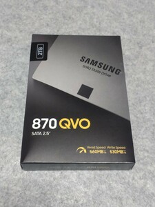 SAMSUNG SSD 870QVO 2TB 新品