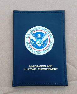 米国PERFECT FIT社製　実物 DHS-ICE(Immigration & Customs Enforcement)/国土安全保障省IDケース