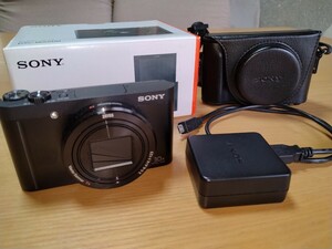 SONY Cyber-shot DSC-WX500 コンパクトデジタルカメラ レザーケース付