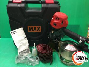 ☆MAX マックス　90mm高圧釘打機　HN-90N5(D)　高圧　釘打機　コイルネイラ　中古品