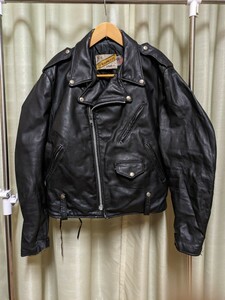 Schott ショット ダブルライダースジャケット 615 サイズ44 レザージャケット USA製