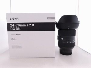 期間限定セール シグマ SIGMA Eマウント レンズ フルサイズ対応 24-70mm f2.8 DG DN Art　A019
