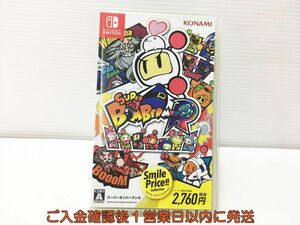 【1円】Switch スーパーボンバーマン R スマイル プライス コレクション ゲームソフト 状態良好 1A0324-500mk/G1