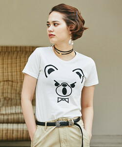 即決 新品 定価9,680円 ヒステリックグラマー FUCK BEAR ファックベア プリント Tシャツ