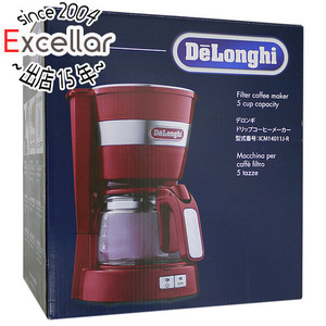 DeLonghi ドリップコーヒーメーカー ICM14011J-R 未使用 [管理:1150026221]