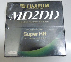 ５インチフロッピーディスク（2DD)未使用品10枚（FUJI FILM）