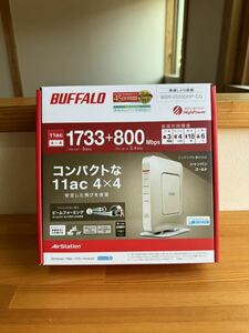 BUFFALO バッファロー 無線LAN親機 Wi-Fiルーター WSR-2533DHP-CB 中古